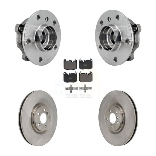 Hub Bearing Brake Rotor Pads Front Kit For Mini Cooper Countryman BMW X2 Clubman