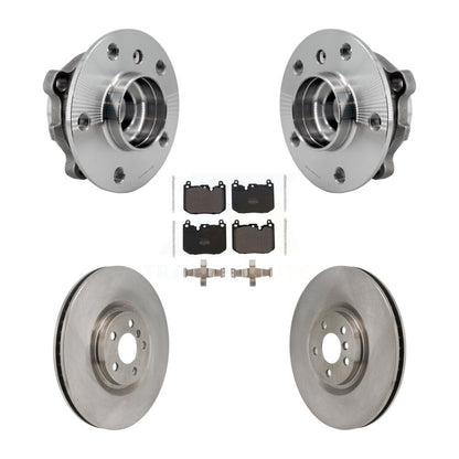 Hub Bearing Brake Rotor Pads Front Kit For Mini Cooper Countryman BMW X2 Clubman
