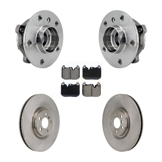 Hub Bearing Brake Rotor Pads Front Kit For Mini Cooper Countryman BMW X2 Clubman