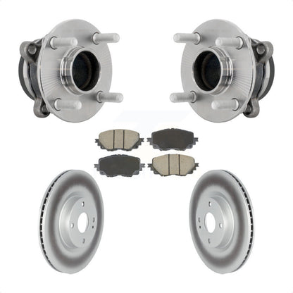 Hub Bearing Assembly Coated Disc Brake Rotor Pads Front Kit For Mazda MX-5 Miata