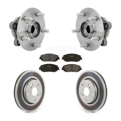 Hub Bearing Assembly Coated Disc Brake Rotors And Pads Front Kit For Toyota C-HR