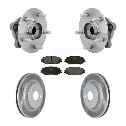 Hub Bearing Coated Brake Rotor Pads Front Kit For Toyota C-HR Lexus UX250h UX200