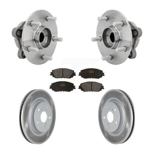Hub Bearing Coated Brake Rotor Pads Front Kit For Toyota C-HR Lexus UX250h UX200