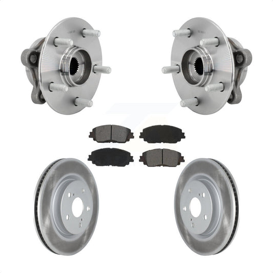 Hub Bearing Coated Brake Rotor Pads Front Kit For Toyota C-HR Lexus UX250h UX200