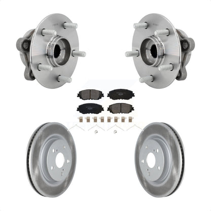 Hub Bearing Coated Brake Rotor Pads Front Kit For Toyota C-HR Lexus UX250h UX200