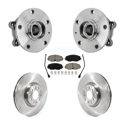 Hub Bearing Assembly Brake Rotor Pads Front Kit For Volkswagen Atlas Cross Sport