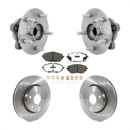 Hub Bearing Assembly Disc Brake Rotors And Pads Front Kit For Toyota C-HR