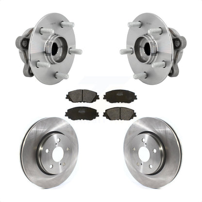 Hub Bearing Assembly Disc Brake Rotors And Pads Front Kit For Toyota C-HR