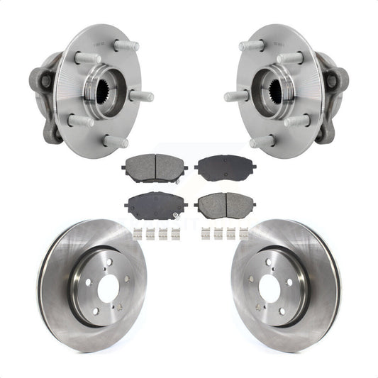 Hub Bearing Assembly Disc Brake Rotors And Pads Front Kit For Toyota C-HR
