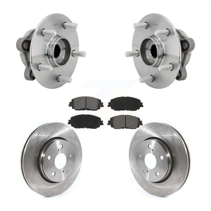 Hub Bearing Assembly Disc Brake Rotors And Pads Front Kit For Toyota C-HR