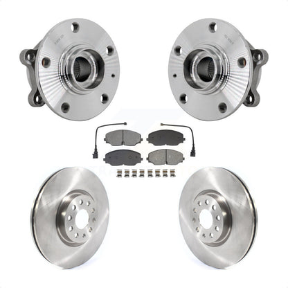 Hub Bearing Assembly Brake Rotor Pads Front Kit For Volkswagen Atlas Cross Sport