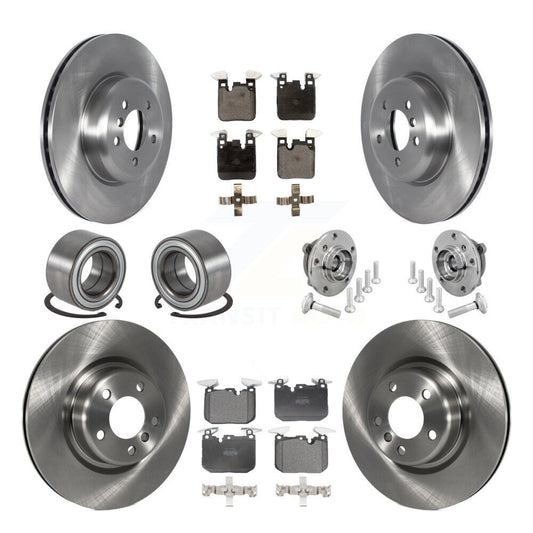 Hub Bearing Disc Brake Rotor Pad Shoe Front Rear Kit (10Pc) For BMW M240i xDrive