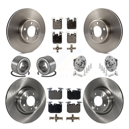 Hub Bearing Disc Brake Rotor Pad Shoe Front Rear Kit (10Pc) For BMW M240i xDrive