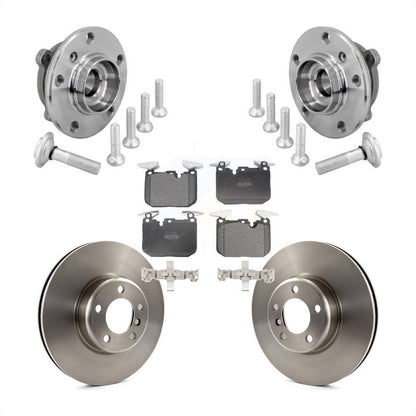 Hub Bearing Brake Rotor & Pad Front Kit For BMW 330i xDrive 440i Gran Coupe 320i