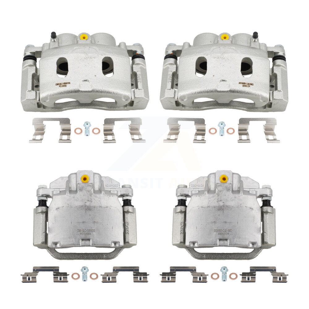 Brake Caliper Front Rear Kit For Chevrolet GMC Sierra 1500 Silverado Tahoe Yukon