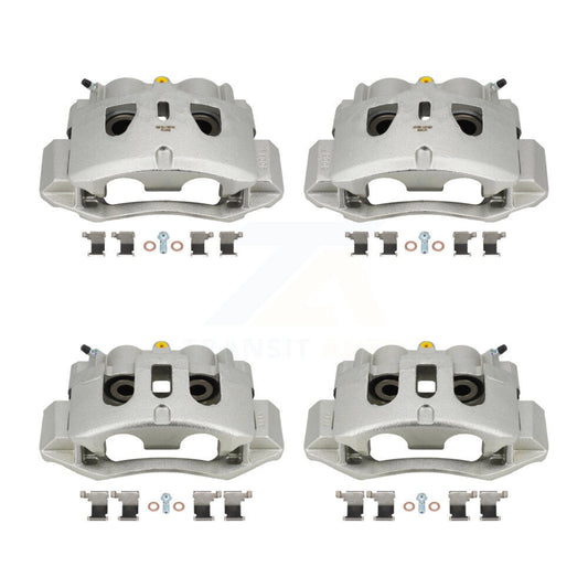 Brake Caliper Front Rear Kit For GMC Chevrolet Sierra 2500 HD Silverado 3500