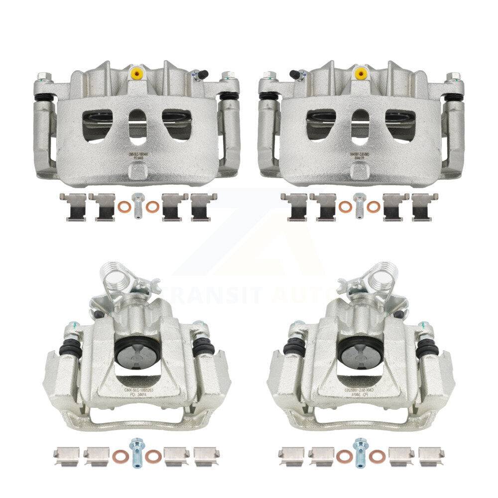 Brake Caliper Left Right (Driver Passenger) Front Rear Kit For 2016 Lincoln MKS