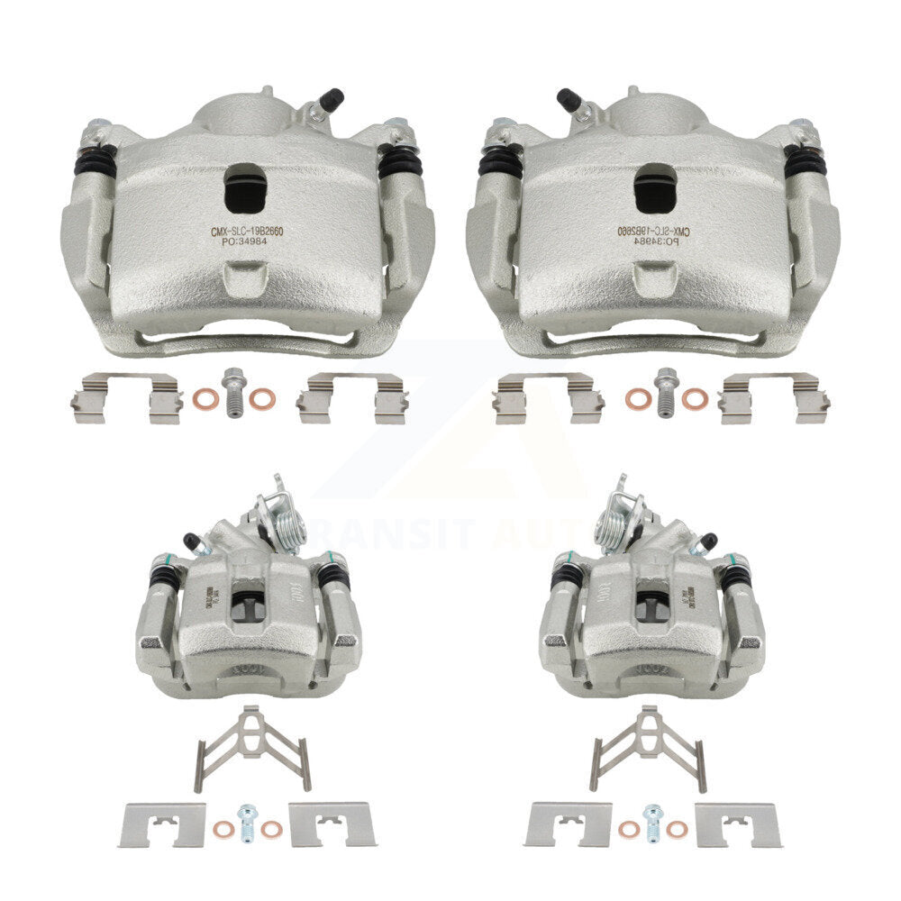 Brake Caliper Left Right Side (Driver Passenger) Front Rear Kit For Honda Accord