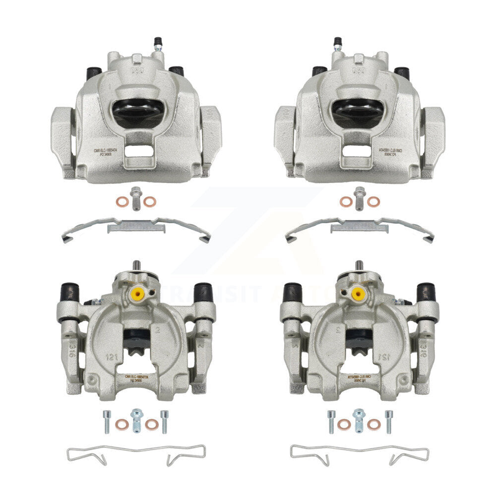 Disc Brake Caliper Front Rear Kit For 2019 Ford Fusion Energi SEL with 2.0L