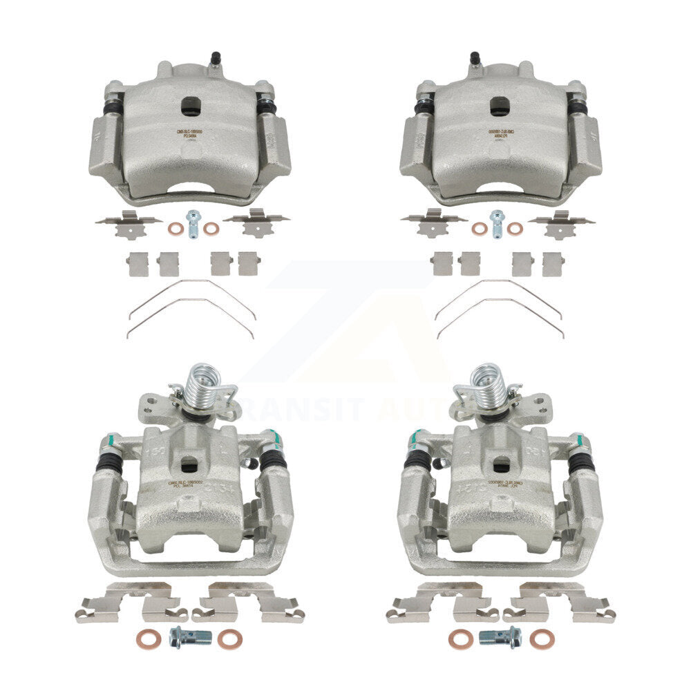 Brake Caliper Front Rear Kit For Ford Fusion Mazda 6 Lincoln MKZ Zephyr Mercury