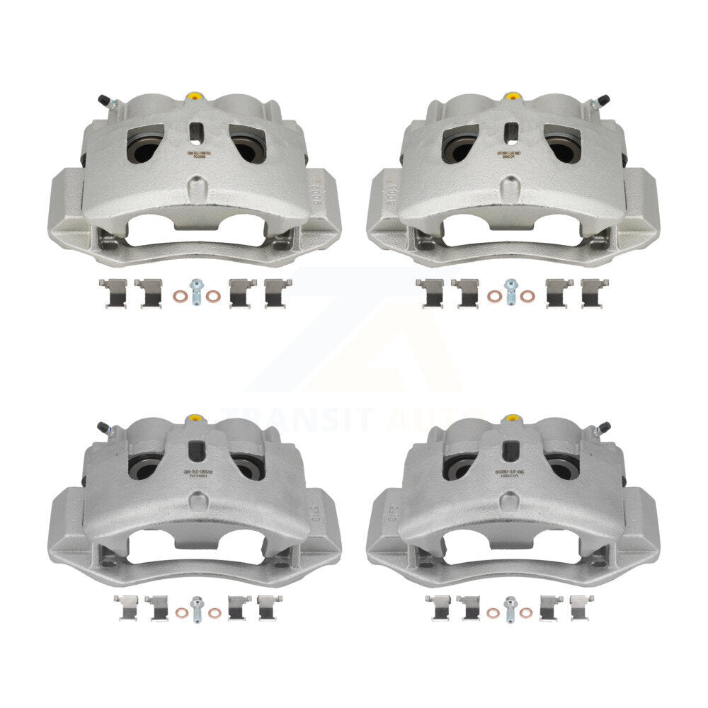 Disc Brake Caliper Front Rear Kit For GMC Sierra 3500 HD Chevrolet Silverado