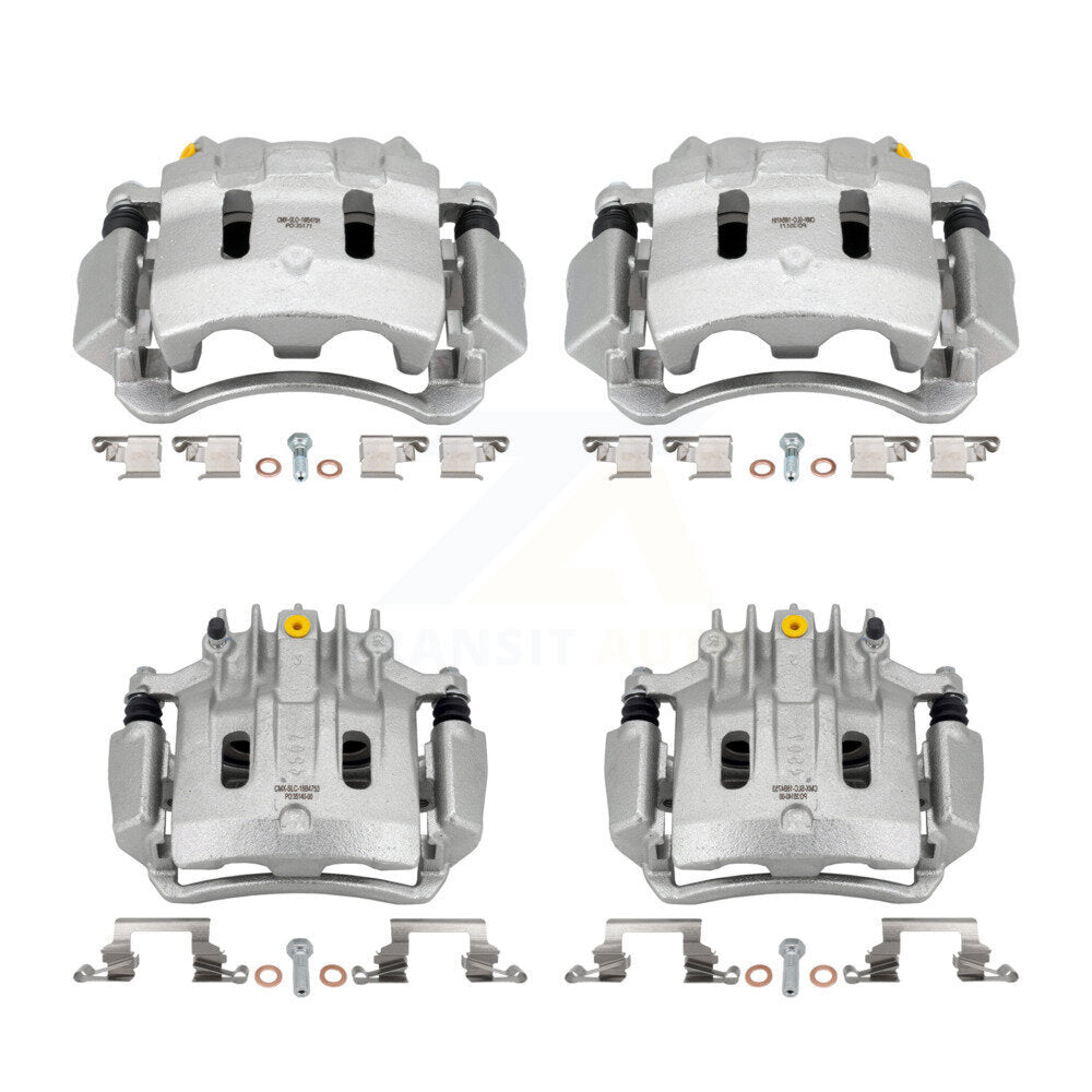 Disc Brake Caliper Front Rear Kit For Ford F-350 Super Duty F-250 Excursion