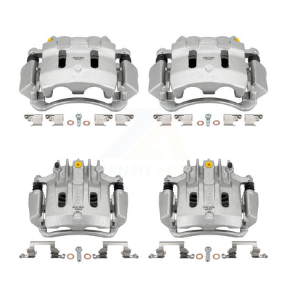 Disc Brake Caliper Front Rear Kit For Ford F-350 Super Duty F-250 Excursion