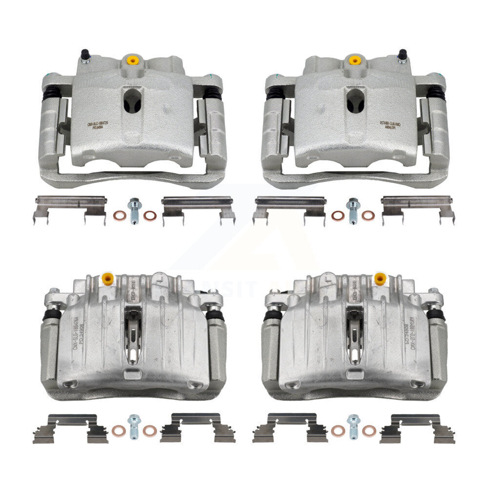 Brake Caliper Front Rear Kit For Chevrolet GMC Silverado 1500 Sierra Avalanche