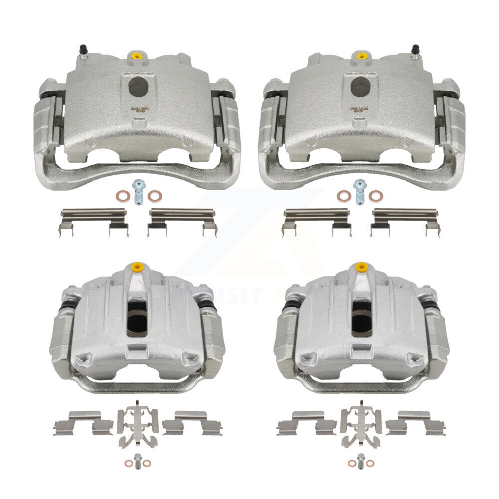 Brake Caliper Front Rear Kit For 00-02 Cadillac DeVille With Heavy Duty Brakes