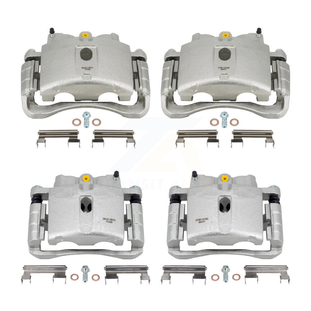Brake Caliper Front Rear Kit For Chevrolet GMC Sierra 2500 HD Silverado 3500 H2