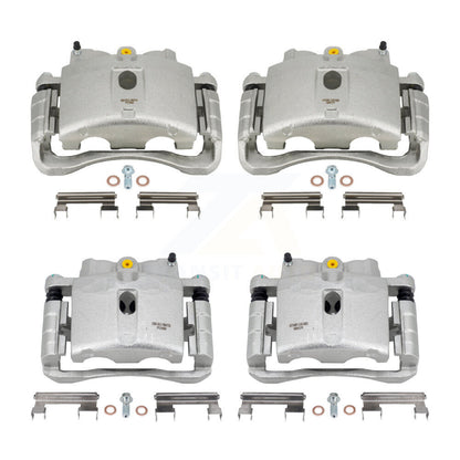 Brake Caliper Front Rear Kit For Chevrolet GMC Sierra 2500 HD Silverado 3500 H2