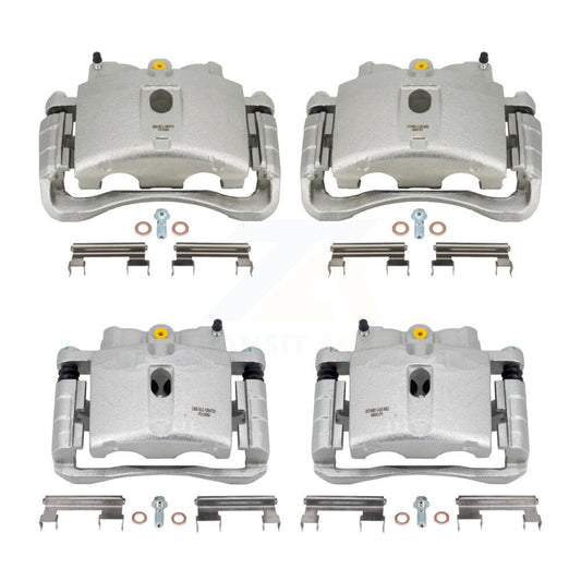 Brake Caliper Front Rear Kit For Chevrolet GMC Sierra 2500 HD Silverado 3500 H2