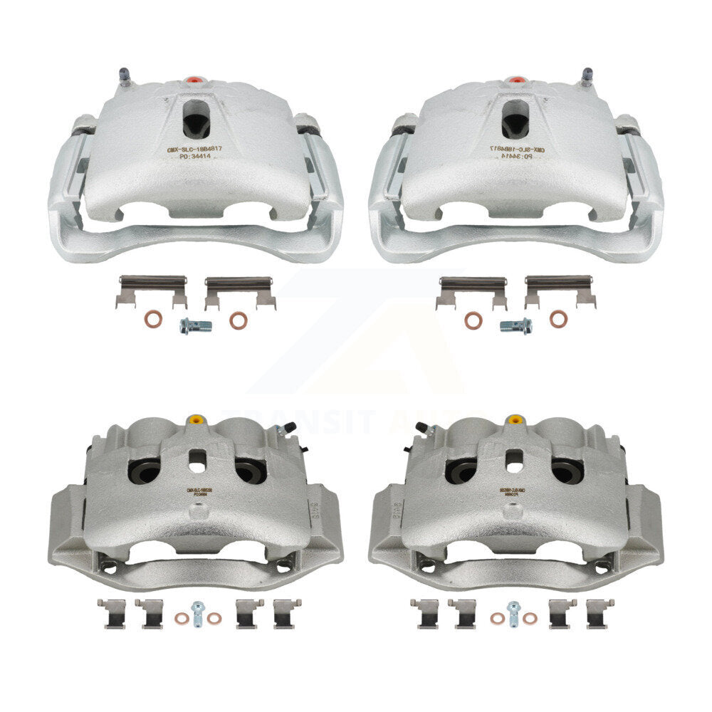 Brake Caliper Front Rear Kit For 2009-2020 Chevrolet Express 4500 GMC Savana