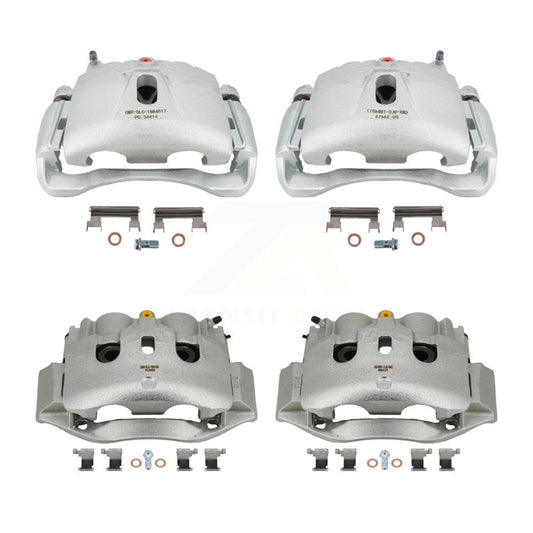 Brake Caliper Front Rear Kit For 2009-2020 Chevrolet Express 4500 GMC Savana