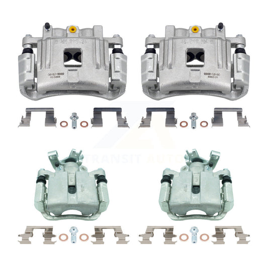 Disc Brake Caliper Front Rear Kit For 2005 Pontiac G6 With Dual Piston