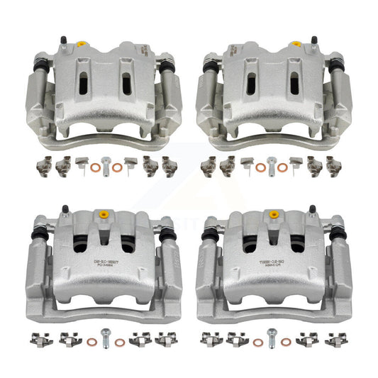 Disc Brake Caliper Front Rear Kit For 2008-2012 Ford F-350 Super Duty F-250