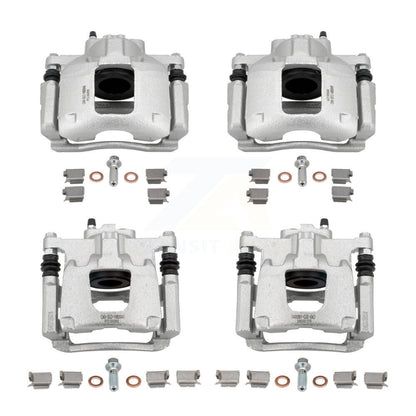 Brake Caliper Left Right (Driver Passenger) Front Rear Kit For Jeep Wrangler JK