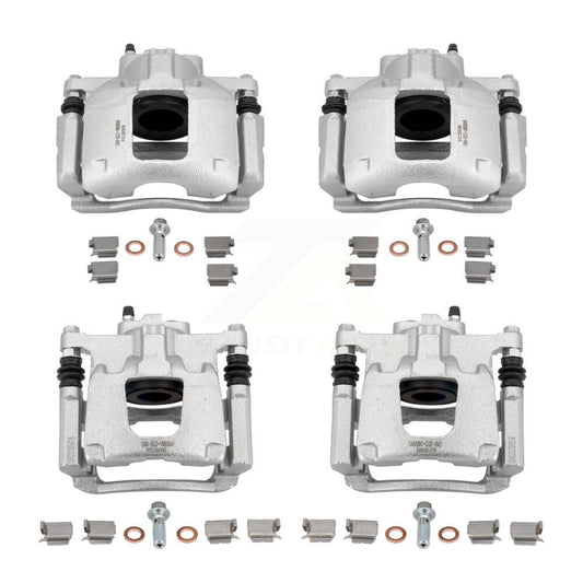 Brake Caliper Left Right (Driver Passenger) Front Rear Kit For Jeep Wrangler JK
