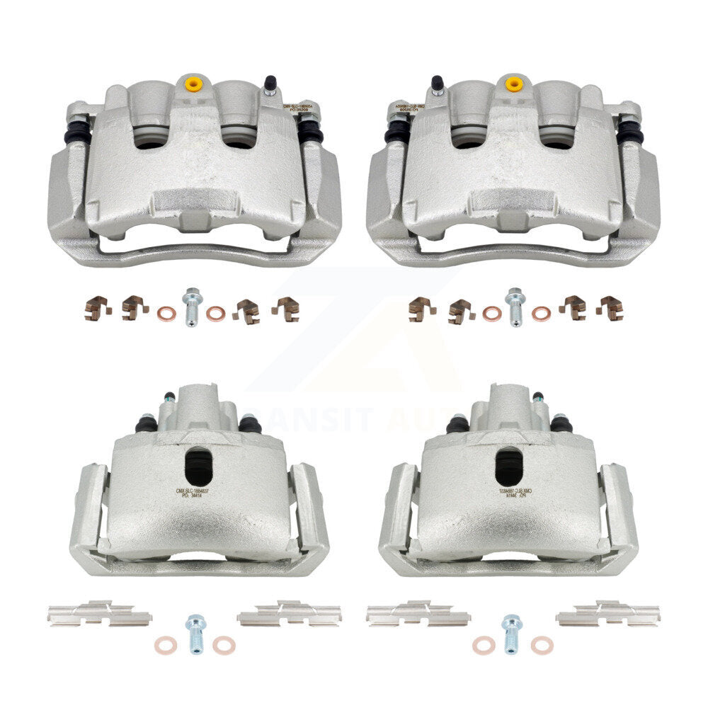 Disc Brake Caliper Front Rear Kit For 2007-2009 Chrysler Aspen Dodge Durango