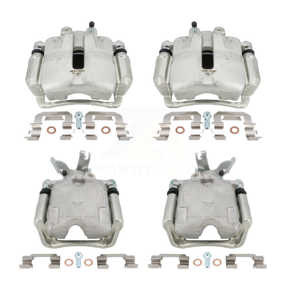 Brake Caliper Front Rear Kit For 14-15 Chevrolet Malibu With 17" Factory Wheels