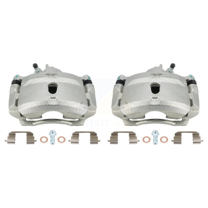Disc Brake Caliper Left Right Side (Driver Passenger) Front Kit For Honda Civic