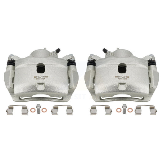 Brake Caliper (Left Right) Front Kit For Honda Civic Accord Fit Acura ILX CR-Z