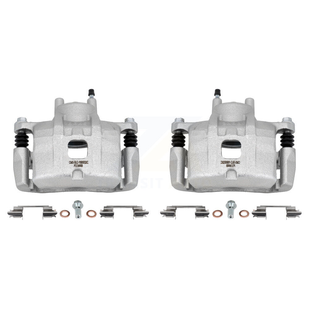 Brake Caliper Left Right Side (Driver Passenger) Front Kit For Mitsubishi Lancer