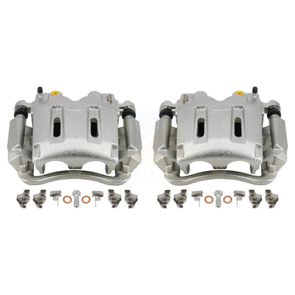 Brake Caliper (Left Right) Front Kit For 2005-2012 Ford F-350 Super Duty F-250