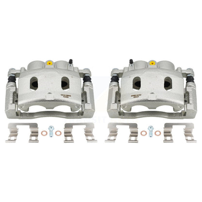 Disc Brake Caliper Front Kit For 2015-2019 Cadillac XTS With Heavy Duty Brakes