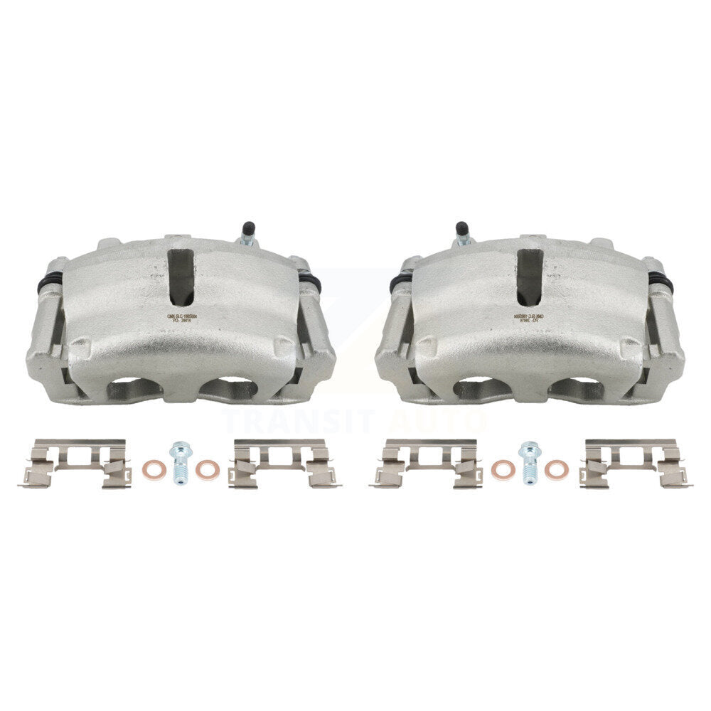 Brake Caliper Front Kit For GMC Chevrolet Acadia Buick Enclave Traverse Envoy XL