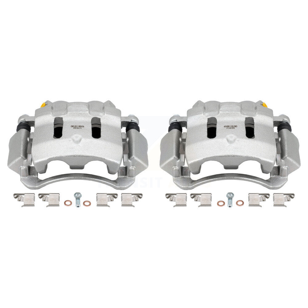 Brake Caliper (Left Right) Front Kit For Ford F-350 Super Duty F-250 Excursion