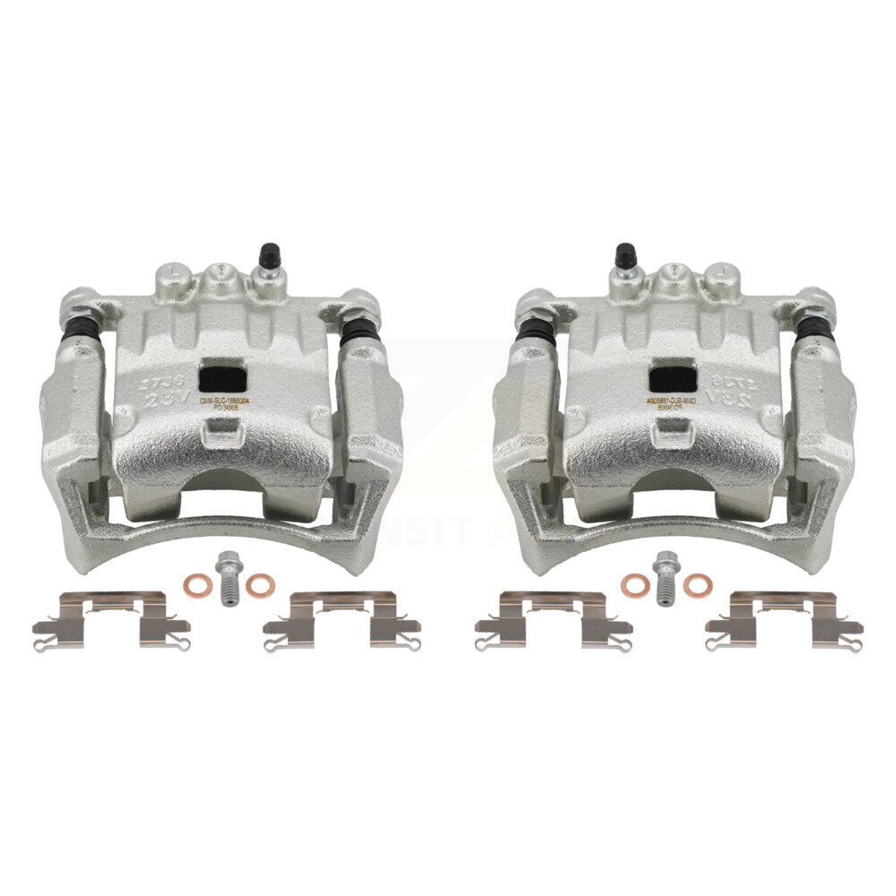 Disc Brake Caliper Left Right Side (Driver Passenger) Front Kit For Ford Fiesta