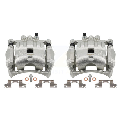 Disc Brake Caliper Left Right Side (Driver Passenger) Front Kit For Ford Fiesta
