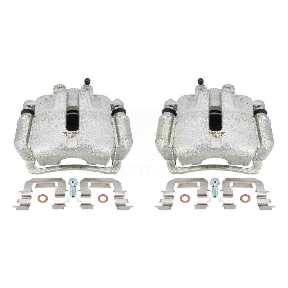 Brake Caliper Front Kit For Chevrolet Equinox GMC Terrain Buick Malibu Impala
